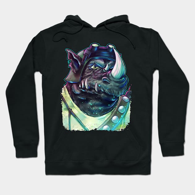 Rocksteady Hoodie by thrashwolf